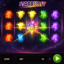 LunuBet - Gra Starburst - Slot od NetEnt